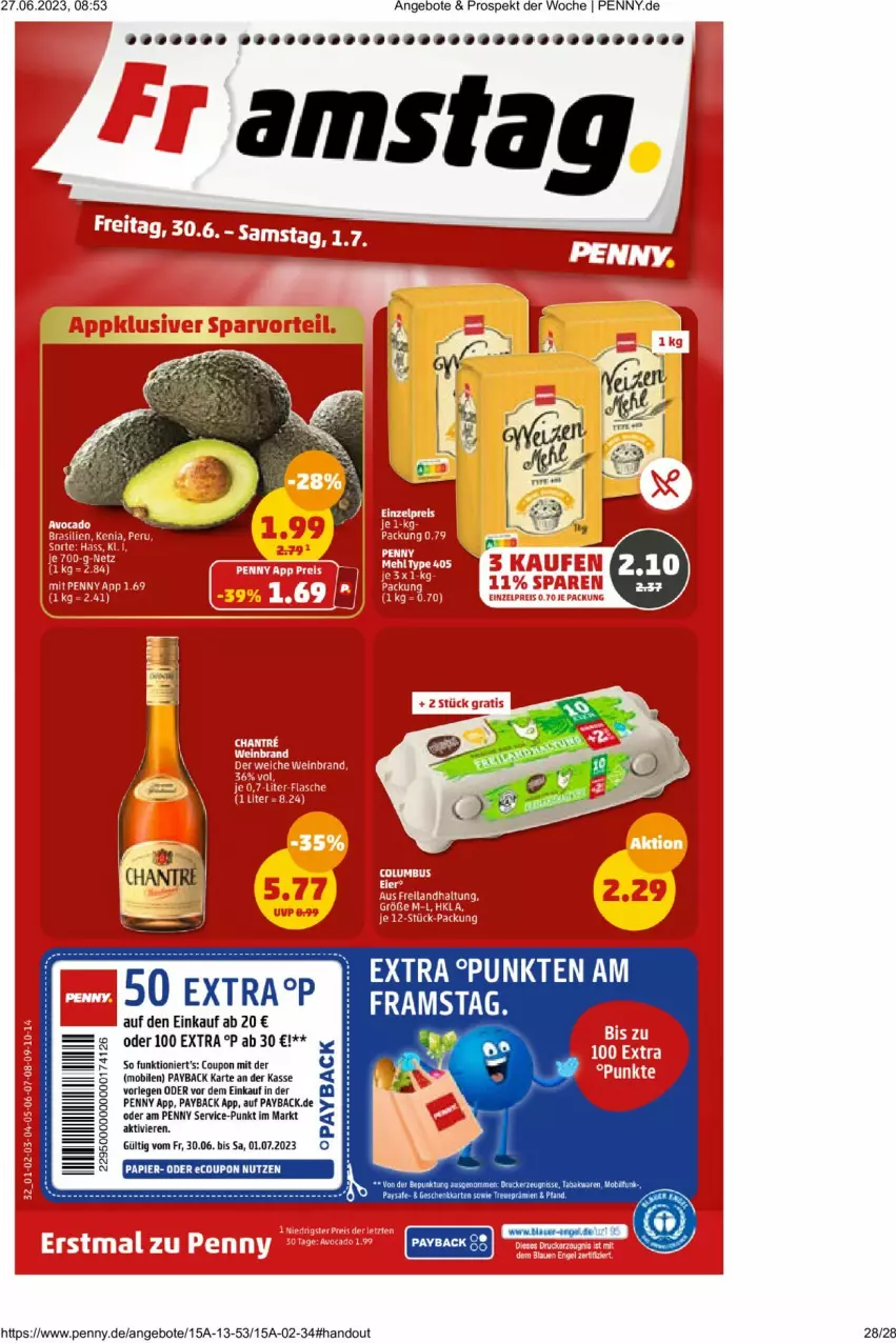 Aktueller Prospekt Penny - Prospekte - von 26.06 bis 01.07.2023 - strona 28 - produkty: angebot, angebote, coupon, drucker, kerze, payback, Ti