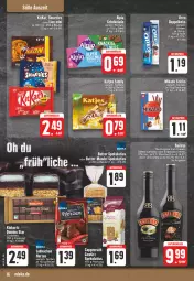 Gazetka promocyjna Edeka - Angebote der Woche - Gazetka - ważna od 07.10 do 07.10.2023 - strona 16 - produkty: aktionspreis, alpia, angebot, baileys, beutel, butter, caramel, cola, creme, deka, eis, espresso, gin, irish cream, katjes, kitkat, mandel, oder espresso, reis, schoko, schokolade, smarties, Ti