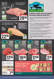 Gazetka promocyjna Edeka - Angebote der Woche - Gazetka - ważna od 07.10 do 07.10.2023 - strona 19 - produkty: aktionspreis, auer, Bau, Bauer, bio, decke, eis, elle, ente, fleisch, gulasch, LG, mac, natur, pute, putenschnitzel, reis, rel, ring, Schal, Schale, schnitzel, schwein, Sushi, Ti, Tiere, wasser, wein, WICK