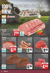 Gazetka promocyjna Edeka - Angebote der Woche - Gazetka - ważna od 07.10 do 07.10.2023 - strona 8 - produkty: aktionspreis, Bau, braten, eier, eis, filet, filets, fleisch, gewürz, hackfleisch, Käse, LG, mit röstzwiebeln, reis, rind, rinder, rinderfilet, rinderhackfleisch, röstzwiebeln, rwe, schinken, schinkenbraten, schwein, schweine, spitzenqualität, steak, Ti, wein, weine, zwiebel, zwiebeln