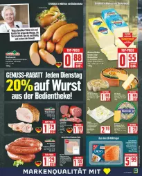 Gazetka promocyjna Edeka - Prospekte - Gazetka - ważna od 26.10 do 26.10.2024 - strona 5 - produkty: Bad, bett, bockwurst, ente, gouda, knacker, mac, nuss, Rauch, Ria, Ti, wurst