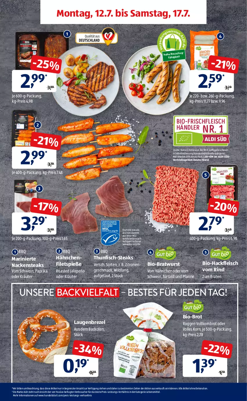 Aktueller Prospekt AldiSud - ALDI Aktuell - von 12.07 bis 17.07.2021 - strona 5