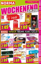 Gazetka promocyjna Norma - Norma - Gazetka - ważna od 26.06 do 26.06.2023 - strona 15 - produkty: bohne, caffè crema, erfrischungsgetränk, espresso, flasche, Geflügel, gelee, getränk, katzennahrung, lungo, oder espresso, Ria, sauce, Ti, weichspüler