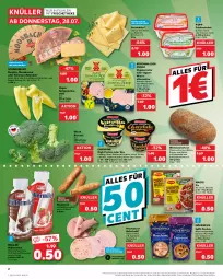 Gazetka promocyjna Kaufland - Gazetka - ważna od 03.08 do 03.08.2022 - strona 2 - produkty: ACC, angebot, aufschnitt, auto, backwaren, Becher, beutel, blume, blumen, broccoli, brot, Cap, cappuccino, chia, cin, Coleslaw, drink, ehrmann, eis, espresso, feinkost, freddo, frische backwaren, getränk, getränke, gurke, gurken, jagdwurst, joghur, joghurt, Käse, korn, Kornbrot, Kraut, lyoner, mac, macchiato, maggi, maggi fix, Meister, milch, milchmischgetränke, mövenpick, Müller, müllermilch, oder cappuccino, paprika, Popp, pudding, quark, rügenwalder, rügenwalder mühle, salami, salat, Schärdinger, schinken, schnittkäse, schoko, Sennenkäse, sonnenblume, sonnenblumen, Sonnenblumenkerne, sonnenblumenkernen, spinat, Spitzpaprika, Ti, vanille, Vegeta, weltmeisterbrot, wurst, Yo, ZTE