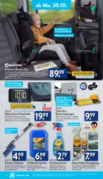 Gazetka promocyjna Aldi Nord - Von Montag - Gazetka - ważna od 04.11 do 04.11.2023 - strona 12 - produkty: aldi, Anhänger, auto, Bewegungssensor, citrus, eis, Eiskratzer, Elektro, elle, ente, flasche, Germ, gin, Kinder, Kindersitz, kopfstütze, LG, PKWs, reiniger, rückenlehne, Scheibenfrostschutz, Scheibenreiniger, Teleskop, Ti, tisch, tücher, ZTE