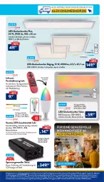 Gazetka promocyjna Aldi Nord - Von Montag - Gazetka - ważna od 04.11 do 04.11.2023 - strona 35 - produkty: aldi, auto, decke, deckenleuchte, dell, elle, erde, fernbedienung, gin, gsw, kerze, küche, Küchen, led-deckenleuchte, Leuchte, leuchtmittel, LG, Mode, nuss, rum, Schal, Ti, wandhalterung