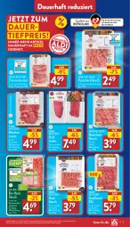 Gazetka promocyjna Aldi Nord - Von Montag - Gazetka - ważna od 04.11 do 04.11.2023 - strona 5 - produkty: auer, bio, Bio-Hackfleisch, brustfilet, eis, filet, fleisch, gewürz, hackfleisch, Heu, pute, Putenhackfleisch, putenschnitzel, reis, Ria, rind, rinder, Rinderkeule, schnitzel, schwein, steak, steaks, Ti, tiefpreis, trolli, wein