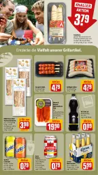 Gazetka promocyjna Rewe - Prospekte - Gazetka - ważna od 01.06 do 01.06.2024 - strona 14 - produkty: Afri Cola, Astra, ball, brot, cevapcici, cheddar, cola, corona, decke, eis, filet, Geflügel, grill, hähnchenbrust, Käse, limo, limonade, mozzarella, natur, reis, rel, rewe feine welt, Ti, tortilla, wodka, zwiebel