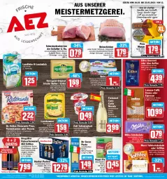 Gazetka promocyjna Aez - Prospekte - Gazetka - ważna od 25.03 do 25.03.2023 - strona 1 - produkty: AEZ, aktionspreis, Becher, beutel, braten, Buko, butter, caffè crema, Cava, cola, curry, De Cecco, Dr. Oetker, ecco, eilles gourmet, eis, espresso, flammkuchen, flasche, fleisch, freixenet, frischkäse, frucht, gin, glasflasche, hacker pschorr, hofgut, irische butter, joghur, joghurt, kaffee, Käse, kerrygold, knorr, knorr fix, kuchen, lamm, landliebe, landmilch, lavazza, leerdammer, mango, Meister, merci, milch, milka, milka schokolade, oder espresso, pasta, pizza, rebsortenweine, reis, ristorante, ristorante pizza, saft, sahne, Sahnejoghurt, schinken, schnittkäse, schoko, schokolade, schwein, schweine, schweinebraten, smoothie, smoothies, tafelschokolade, Ti, Tiere, toffifee, trolli, wein, weine, zott, ZTE