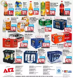 Gazetka promocyjna Aez - Prospekte - Gazetka - ważna od 25.03 do 25.03.2023 - strona 16 - produkty: adelholzener, AEZ, Alwa, Astra, Beckers Bester, buch, budweiser, Bundaberg, coca-cola, cola, drucker, eis, eistee, elle, Engel, ente, erdinger, fever-tree, flasche, frucht, fruchtsaft, fuze tea, Germ, gerolsteine, gerolsteiner, getränk, getränke, glasflasche, hacker pschorr, Happy Day, Holz, kerze, mineralwasser, Mixer, mixery, natur, perla, pfanne, Pfanner, Rauch, reis, rel, ring, rum, saft, schöfferhofer, schweppes, Sprudel, steiner, tee, teller, Ti, tyskie, uhr, valensina, veltins, wasser, ZTE