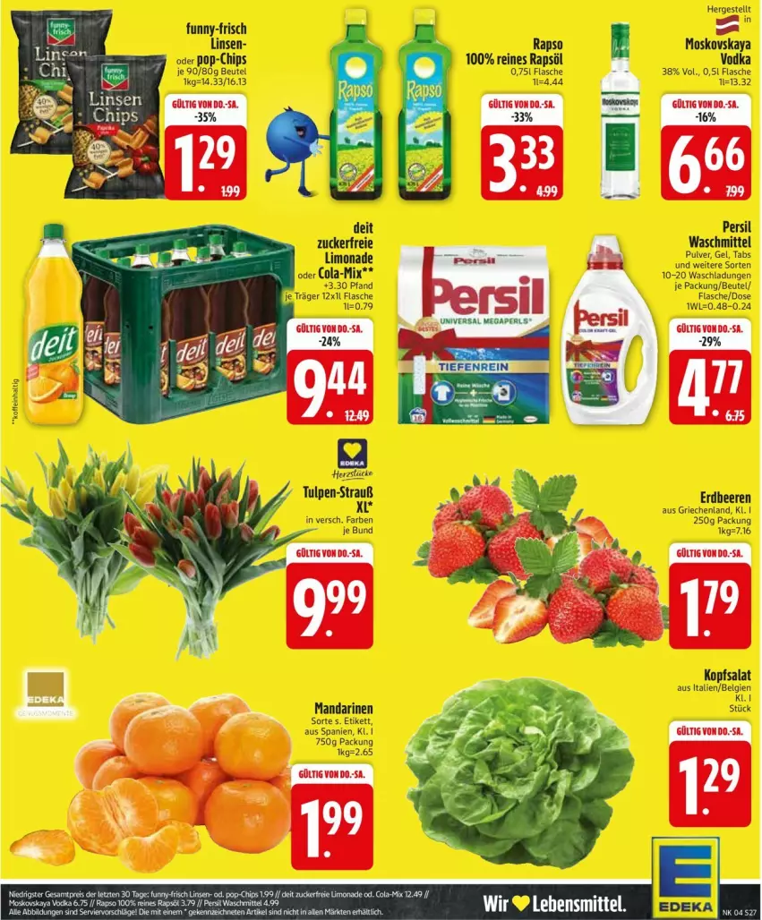 Aktueller Prospekt Edeka - Prospekte - von 19.01 bis 24.01.2026 - strona 29 - produkty: chips, deka, lebensmittel, rapsöl, tee, Ti