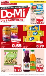 Gazetka promocyjna Kaufland - Extra-Angebote - Gazetka - ważna od 17.04 do 17.04.2024 - strona 2 - produkty: angebot, cola, cracker, eis, gin, Innocent, Käse, limo, limonade, milka, milkana, mozzarella, orange, orangen, Paula, paulaner, pistazien, rel, saft, salz, Schmelzkäse, schmelzkäsezubereitung, Spezi, Ti, tuc, ZTE