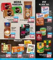 Gazetka promocyjna Aez - Prospekte - Gazetka - ważna od 18.06 do 18.06.2022 - strona 9 - produkty: beutel, bihophar, bio, brandt, brot, Cap, cappuccino, cin, eis, espresso, honig, kaffee, kaffeepads, konfitüre, krüger, lavazza, mac, Markenzwieback, mestemacher, mövenpick, müsli, natur, natura, nespresso, Pumpernickel, reis, ritter, senseo, Tasche, taschen, Ti, vita, vitalis, vitalis müsli, wrap, wraps, zentis, ZTE, zucker