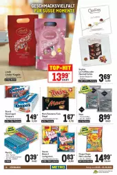 Gazetka promocyjna Metro - Food - Gazetka - ważna od 01.06 do 01.06.2022 - strona 10 - produkty: Belgische Pralinen, beutel, chupa, chupa chups, eis, ente, früchte, knoppers, Kugel, lachgummi, LG, lindor, lindt, Lutscher, mac, mars, meeresfrüchte, mentos, Nimm 2, nuss, nussriegel, pralinen, reis, riegel, snickers, storck, süsswaren, Ti, top-hit, twix