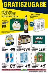 Gazetka promocyjna Metro - Food - Gazetka - ważna od 01.06 do 01.06.2022 - strona 14 - produkty: alkohol, alkoholfreie getränke, Alwa, apfel, auto, bier, bitburger, bitburger pils, burger, corona, corona extra, drink, eis, energy drink, flasche, franziskaner, getränk, getränke, Gläser, krone, LG, mineralwasser, orange, orangen, orangensaft, Palette, pils, red bull, saft, Spaten, Ti, tisch, wasser, weissbier