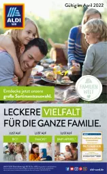 Gazetka promocyjna AldiSud - ALDI Sortiment - Gazetka - ważna od 30.04 do 30.04.2022 - strona 1 - produkty: aldi, auto, bio, decke, eis, pril, snack, snacks, Ti
