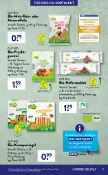 Gazetka promocyjna AldiSud - ALDI Sortiment - Gazetka - ważna od 30.04 do 30.04.2022 - strona 11 - produkty: aldi, apfel, aprikose, Becher, beere, bio, cookie, cookies, decke, eis, erdbeere, erde, erdnuss, frucht, Frucht-Junior, fruchtgummi, fruchtjoghurt, Fruchtmus, hafer, Hafercookies, himbeer, himbeere, joghur, joghurt, kakao, kirsch, mais, Maiswaffeln, mandel, nuss, reis, riegel, rwe, schoko, schokolade, Ti, waffeln, Zartbitterschokolade