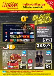 Gazetka promocyjna Netto Marken-Discount - Online-Angebote November - Gazetka - ważna od 30.11 do 30.11.2023 - strona 1 - produkty: alexa, amazon alexa, Android TV, angebot, bestpreis, eis, elle, Glühwein, ndk, nuss, reis, ritter, ritter sport, Sport, telefon, Ti, uhd, uhr, wein, Wild, ZTE