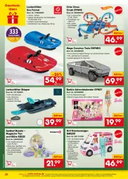 Gazetka promocyjna Netto Marken-Discount - Online-Angebote November - Gazetka - ważna od 30.11 do 30.11.2023 - strona 28 - produkty: Adventskalender, angebot, Barbie, Bau, Blüte, eis, elle, erde, ndk, Puppe, reis, rezept, rwe, Schlitten, Ti, tisch, Weste, ZTE