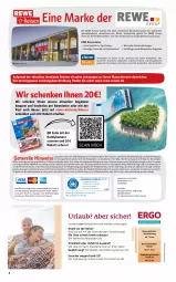 Gazetka promocyjna Rewe Reisen - Reiseprospekt - Gazetka - ważna od 29.09 do 29.09.2023 - strona 2 - produkty: alpro, angebot, angebote, auer, Bad, brie, buch, drucker, eier, eis, elle, Engel, erde, gin, Handy, inklusivleistungen, kamera, kerze, LG, mastercard, Mode, papier, reis, reiseveranstalter, rel, ring, Spezi, Ti, top-preis, uhr