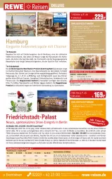 Gazetka promocyjna Rewe Reisen - Reiseprospekt - Gazetka - ważna od 29.09 do 29.09.2023 - strona 22 - produkty: anreisetermine, Bad, Bademantel, buch, dusche, eis, elle, fanta, fisch, Garten, getränk, inklusivleistungen, Jean Paul Gaultier, kaffee, leonardo, Liege, Mantel, Metro, Mode, reis, rum, steiner, tee, Ti, tisch, uhr, wasser, Weste, Yo