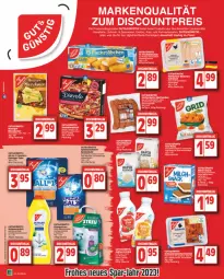 Gazetka promocyjna Edeka - Angebote der Woche - Gazetka - ważna od 14.01 do 14.01.2023 - strona 8 - produkty: beutel, eis, flasche, geschirr, hafer, Heu, klumpstreu, kraft, milch, natur, reiniger, reis, rum, salz, scheuermilch, Spezi, spülmaschinen, Ti, ZTE