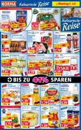 Gazetka promocyjna Norma - Norma - Gazetka - ważna od 15.07 do 15.07.2024 - strona 6 - produkty: Ajvar, apfel, aprikose, aprikosen, Balaton, banane, braten, caramel, champignon, champignons, daim, eis, flasche, fleisch, frucht, gin, ilag, kabanos, Käse, käse vielfalt, ketchup, kirsch, kühlregal, LG, mac, malz, milch, nuss, orange, pils, prosciutto, prosciutto crudo, regal, reis, rohschinken, sahne, salami, sandwich, schinken, Schmalz, Schmelzkäse, schnitzel, schoko, schokolade, schwein, schweine, schweinefleisch, Speck, Spezi, südtiroler, tafelschokolade, Ti, vita, vodka, vollmilch, wein, weine, würstchen