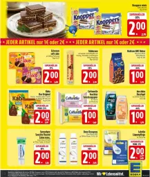 Gazetka promocyjna Edeka - Prospekte - Gazetka - ważna od 25.07 do 25.07.2026 - strona 13 - produkty: bahlsen, beutel, brot, cottonelle, deo, deospray, dove, duschdas, duschgel, elle, flasche, frucht, gin, griesson, honig, keks, kekse, knoppers, Labello, lebensmittel, mandel, mandeln, schoko, schokolade, sensodyne, Ti, toblerone, vanille