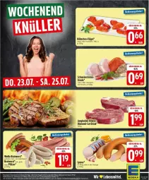 Gazetka promocyjna Edeka - Prospekte - Gazetka - ważna od 25.07 do 25.07.2026 - strona 31 - produkty: Abtei, bratwurst, eis, fleisch, jungbullen, Kalbfleisch, lebensmittel, lyoner, mit kalbfleisch, natur, reis, ring, schwein, schweine, schweinerücken, steak, steaks, Ti, wein, weine, wurst, Yo, ZTE