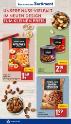 Gazetka promocyjna Aldi Nord - Von Montag - Gazetka - ważna od 12.08 do 12.08.2023 - strona 33 - produkty: apfel, beutel, Cashew, chips, eis, frucht, leine, mac, mandel, mandeln, mit frucht, nuss, reis, snack, Ti, tiefpreis