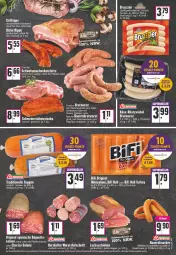 Gazetka promocyjna Edeka - Angebote der Woche - Gazetka - ważna od 07.05 do 07.05.2022 - strona 9 - produkty: auer, aufschnitt, baguette, Bau, Bauer, bifi, bratwurst, deutschlandcard, eintopf, eis, elle, erde, Geflügel, gewürz, gin, grana, grana padano, grill, Käse, knacker, lachs, lachsschinken, mac, mit röstzwiebeln, padano, paprika, pfanne, Rana, reis, röstzwiebeln, Rückensteak, rückensteaks, saft, salami, schinken, schlauch, schwein, schweine, schweinerücken, steak, steaks, suppe, suppen, Ti, topf, wein, weine, wurst, zwiebel, zwiebeln