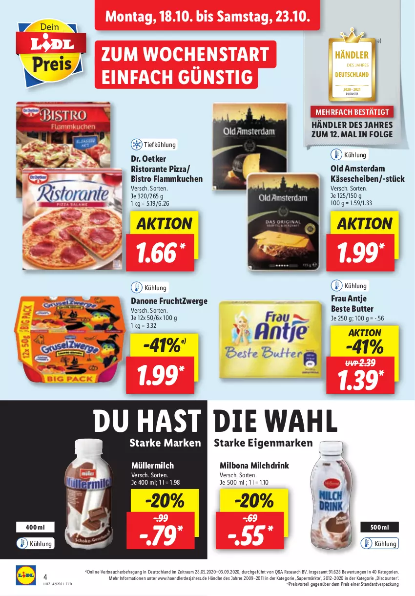 Aktueller Prospekt Lidl - Aktionsprospekt - von 18.10 bis 23.10.2021 - strona 4