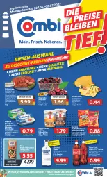 Gazetka promocyjna Combi - Prospekte - Gazetka - ważna od 02.07 do 02.07.2022 - strona 1 - produkty: Absolut Vodka, Bau, bauchscheiben, Becher, beutel, bley, cevapcici, chips, coca-cola, cola, crunchips, dell, eis, elle, erdnuss, exquisa, exquisa frischkäse, fanta, fanta oder, fanta oder sprite, flasche, frikadellen, frischkäse, gouda, gouda jung, grill, Grillbauch, grillkotelett, grillrippe, holländischer schnittkäse, Holz, holzfällersteaks, Käse, kirsch, kirsche, kirschen, Körniger Frischkäse, kotelett, lebensmittel, lorenz, lorenz crunchips, nuss, oder sprite, reis, rügenwalder, rügenwalder mühle, Schal, Schale, schnittkäse, schwein, schweine, schweinenacken, sprite, steak, steaks, Ti, vodka, wein, weine, würstchen