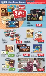 Gazetka promocyjna Combi - Prospekte - Gazetka - ważna od 02.07 do 02.07.2022 - strona 12 - produkty: angebot, angebote, batida, Becher, Cap, creme, dessert, ehrmann, eis, eiscreme, ferrero, Ferrero Rocher, frucht, Kinder, kinder bueno, mandel, mars, raffaello, Ria, schoko, snickers, Ti, vanille