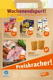 Gazetka promocyjna Tegut - Angebote der Woche - Gazetka - ważna od 22.10 do 22.10.2022 - strona 26 - produkty: alkohol, alpro, angebot, angebote, auer, bier, chips, crunchips, dekoration, drink, drucker, eis, Engel, Fulda, getränk, getränke, haselnuss, kartoffel, kartoffeln, kasseler, kerze, lebensmittel, lorenz, lorenz crunchips, nuss, paprika, rezept, rezepte, sac, speisekartoffeln, Ti, uhr, weissbier