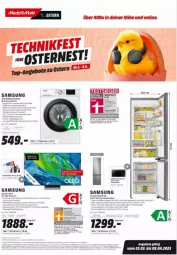 Gazetka promocyjna Media Markt - Prospekte - Gazetka - ważna od 08.04 do 08.04.2023 - strona 1 - produkty: angebot, angebote, Samsung, top-angebot