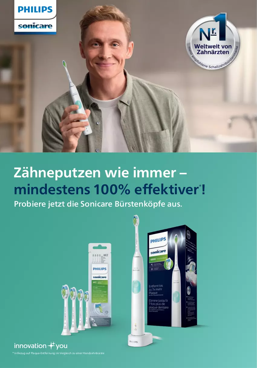 Aktueller Prospekt Rossmann - Prospekte - von 01.02 bis 29.02.2024 - strona 48 - produkty: bier, Biere, bürste, bürsten, sonicare, Ti, zahnbürste