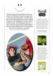 Gazetka promocyjna Rossmann - Prospekte - Gazetka - ważna od 29.02 do 29.02.2024 - strona 11 - produkty: avocado, Bad, ball, bio, Domol, eis, elle, Fußball, gewürz, Gläser, kartoffel, kracher, lion, mac, sac, Schütze, Spiele, Sport, spülung, Ti, tisch