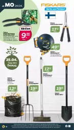 Gazetka promocyjna Netto - Woche 17 - Gazetka - ważna od 29.04 do 29.04.2023 - strona 10 - produkty: auer, Bau, Brei, fiskars, gabel, Garten, Gartensack, Gartenschere, heckenschere, sac, Schere, schlauch, Spaten, Ti, wandhalterung, ZTE