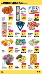 Gazetka promocyjna Netto - Woche 17 - Gazetka - ważna od 29.04 do 29.04.2023 - strona 18 - produkty: avocado, babybel, Birnen, bratwurst, ehrmann, eis, ferrero, fleisch, früchte, joghur, joghurt, joghurt mit der ecke, kartoffel, kartoffeln, Käse, Kinder, kinder pingui, monster, Müller, pingui, quark, robby, speisekartoffeln, Spritzgebäck, Ti, topf, wurst