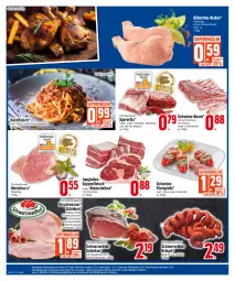 Gazetka promocyjna Edeka - Angebote der Woche - Gazetka - ważna od 14.10 do 14.10.2023 - strona 14 - produkty: Abtei, Bau, deka, eis, filet, filets, fleisch, hackfleisch, hinterschinken, jungbullen, kirsch, natur, reis, rind, ring, saft, salami, schinken, schwarzwälder schinken, schwein, schweine, schweine-bauch, schweine-filet, schweinefilet, spareribs, suppe, suppen, suppenfleisch, Ti, wasser, wein, weine, ZTE