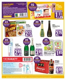 Gazetka promocyjna Edeka - Angebote der Woche - Gazetka - ważna od 14.10 do 14.10.2023 - strona 18 - produkty: Abtei, alkohol, balsam, balsamico, bürste, cerealien, cola, coupon, coupons, creme, deka, deutschlandcard, eis, erde, essig, flasche, fleisch, gin, Kinder, kinder schokolade, kräuter, Kühne, meridol, mumm, mundspülung, nestlé, oder kräuter, oder yogurette, pasta, reis, ring, rügenwalder, rügenwalder mühle, sac, salat, schinken, schoko, schokolade, sekt, spülung, Ti, wein, weka, Yo, yogurette, zahnbürste, zahncreme, zahnpasta, ZTE