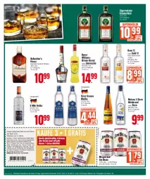 Gazetka promocyjna Edeka - Angebote der Woche - Gazetka - ważna od 14.10 do 14.10.2023 - strona 22 - produkty: ball, Ballantine's, Birnen, blended scotch, blended scotch whisky, Brei, coupon, deka, eis, flasche, Germ, getränk, gin, jägermeister, jim beam, kräuter, kräuterlikör, likör, limo, Meister, Metaxa, Mixgetränk, ouzo, ouzo 12, reis, scotch, scotch whisky, Ti, vodka, wein, weinbrand, whisky, wodka, ZTE