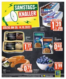 Gazetka promocyjna Edeka - Angebote der Woche - Gazetka - ważna od 14.10 do 14.10.2023 - strona 28 - produkty: Abtei, Becher, beere, beeren, beutel, deka, eis, felix, heidelbeere, heidelbeeren, katzennahrung, knoppers, lyoner, mövenpick, mövenpick eis, nuss, reis, ring, schnitten, Ti, Yo, ZTE