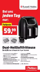 Gazetka promocyjna Thomas Philipps - Gazetka - ważna od 16.11 do 16.11.2024 - strona 9 - produkty: eis, elle, fisch, fritteuse, Heißluftfritteuse, pommes, Pommes Frites, reis, shake, spülmaschinen, steak, teller, Ti, tiefpreis, touchscreen