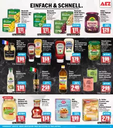 Gazetka promocyjna Aez - Prospekte - Gazetka - ważna od 12.09 do 12.09.2026 - strona 11 - produkty: aceto, apfel, apfelmus, backmischung, Backmischungen, blume, blumen, blumenöl, bohne, bohnen, bolognese, bonduelle, bonduelle goldmais, classico, dijon-senf, Dr. Oetker, dressing, eis, elle, erbsen, feinkost, flasche, frucht, gewürz, Gewürzmischung, gin, Goldmais, goldmais oder, gurke, gurken, heinz, hengstenberg, ketchup, kichererbsen, Kühne, linsen, mac, maille, mais, mayonnaise, Muffin, muffins, odenwald, reis, rotkohl, salat, salatdressing, sauce, saucen, Schwartau, senf, sonnenblume, sonnenblumen, sonnenblumenöl, thomy, Ti, tomate, tomaten, tomatenketchup, Weiße Bohnen, Yo, ZTE, zucker