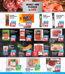 Gazetka promocyjna Aez - Prospekte - Gazetka - ważna od 12.09 do 12.09.2026 - strona 4 - produkty: auer, bifi, brustfilet, discount, eis, filet, fleisch, fleischwurst, Geflügel, hackfleisch, hähnchenbrust, hähnchenbrustfilet, houdek, hüftsteak, kabanos, landschinken, montorsi, natur, reis, rind, ring, rügenwalder, rügenwalder mühle, salami, schinken, serrano, snack, Speck, steak, südtiroler, tee, teewurst, Ti, wiesenhof, wurst, ZTE