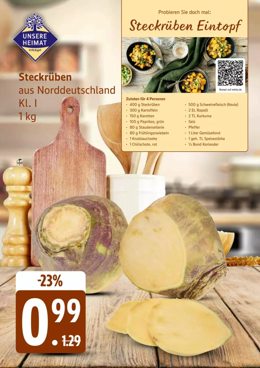 Aktueller Prospekt Edeka - Prospekte - von 03.11 bis 08.11.2025 - strona 28 - produkty: chili, eintopf, eis, elle, fleisch, Gemüsefond, karotten, kartoffel, kartoffeln, knoblauch, Koriander, paprika, pfeffer, rapsöl, Ria, salz, schwein, schweine, schweinefleisch, stauden, topf, wein, weine, zwiebel, zwiebeln