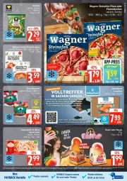 Gazetka promocyjna Edeka - Prospekte - Gazetka - ważna od 08.11 do 08.11.2025 - strona 13 - produkty: coupon, coupons, flammkuchen, gin, kuchen, lamm, mac, mango, mozzarella, Ofen, payback, pizza, rel, steinofen, tee, wagner