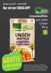 Gazetka promocyjna Edeka - Prospekte - Gazetka - ważna od 08.11 do 08.11.2025 - strona 21 - produkty: bio, coupon, deka, linsen, nuss, Ti, waffeln